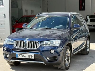 Brugt BMW X3 xLine 190 HK (139 kW) 2016 Blå SUV