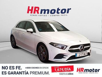Usado Mercedes A180 AMG line 116 CV (85 kW) 2023 Blanco Berlina