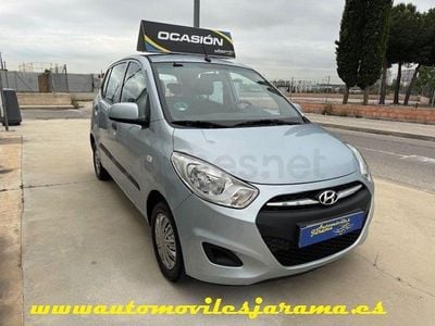 Usado Hyundai i10 Classic 66 CV (48 kW) 2011 Azul Utilitario