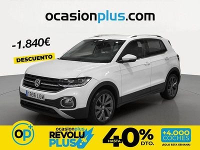 Usado VW T-Cross Sportline 150 CV (110 kW) 2020 Blanco SUV