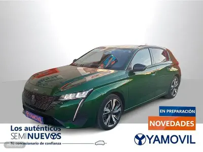 Usado Peugeot 308 Allure 130 CV (95 kW) 2022 Verde Berlina