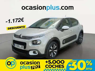 Usado Citroën C3 Feel 83 CV (61 kW) 2020 Beige Utilitario