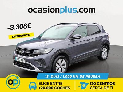 Usado VW T-Cross Life 116 CV (85 kW) 2024 Gris SUV