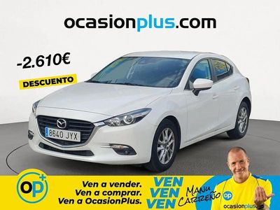 Usado Mazda 3 Style 150 CV (110 kW) 2017 Blanco Berlina