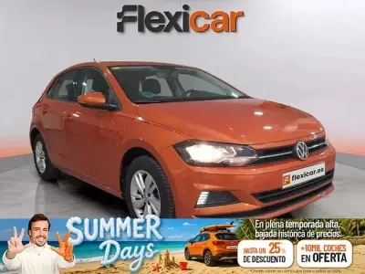 Usado VW Polo Advance 95 CV (69 kW) 2019 Naranja Utilitario