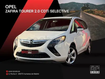 Usado Opel Zafira Tourer Selective 130 CV (95 kW) 2015 Blanco Monovolumen