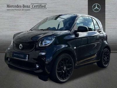 Usado Smart ForTwo Electric Drive Passion 60 kW (82 CV) 2018 Negro Coupe