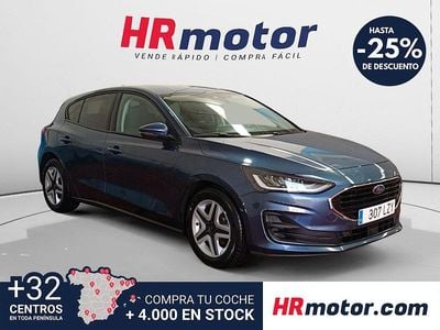 Usado Ford Focus Trend+ 120 CV (88 kW) 2022 Azul Berlina