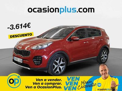 Usado Kia Sportage GT-Line 177 CV (130 kW) 2016 Rojo SUV