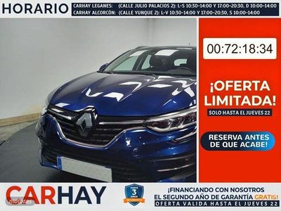 Usado Renault Mégane GrandTour Business 160 CV (117 kW) 2021 Azul Familiar
