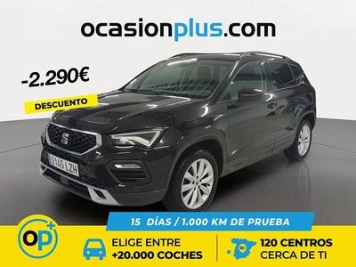 Usado Seat Ateca Style 150 CV (110 kW) 2022 Negro SUV