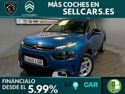 Usado Citroën C4 Cactus PureTech 110 CV (80 kW) 2020 Azul Utilitario