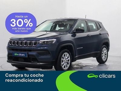 Usado Jeep Compass Longitude 130 CV (95 kW) 2024 Azul SUV