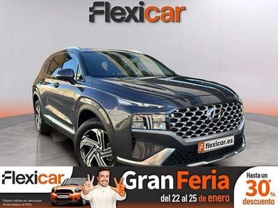 Gris Usado 2022 Hyundai Santa Fe SUV | 33.790 € (Un poco caro)