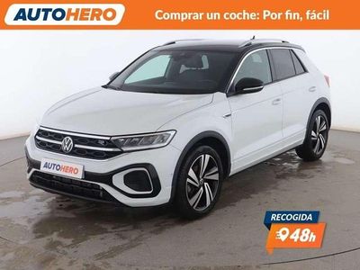 Usado VW T-Roc R-line 150 CV (110 kW) 2022 Blanco SUV