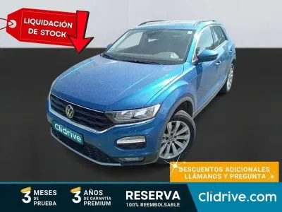 Usado VW T-Roc Advance 116 CV (85 kW) 2021 Azul SUV