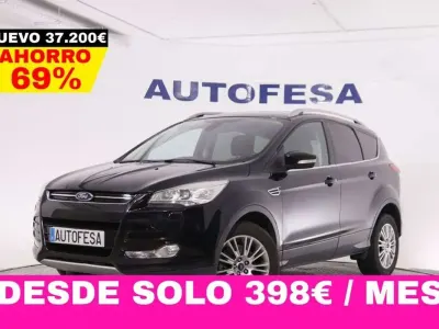 Brugt Ford Kuga Titanium 140 HK (102 kW) 2014 Sort SUV