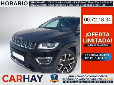 Negro Usado 2021 Jeep Compass Limited SUV | 17.890 € (Precio justo)