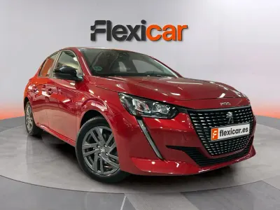 Usado Peugeot 208 Active 101 CV (74 kW) 2022 Rojo Utilitario