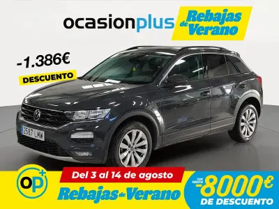 Usado VW T-Roc Advance 110 CV (80 kW) 2021 Gris SUV