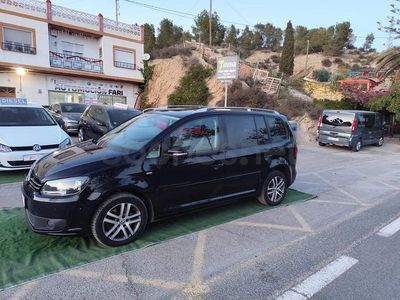 Usado VW Touran Advance 140 CV (102 kW) 2013 Negro Monovolumen