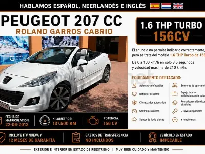 Begagnad Peugeot 207 CC