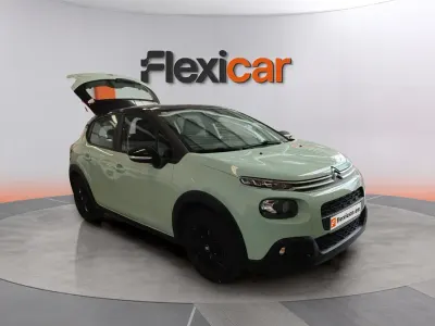 Usado Citroën C3 Feel 82 CV (60 kW) 2018 Verde Utilitario