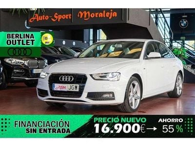 Brugt Audi A4 S-Line 150 HK (110 kW) 2015 Hvid Sedan