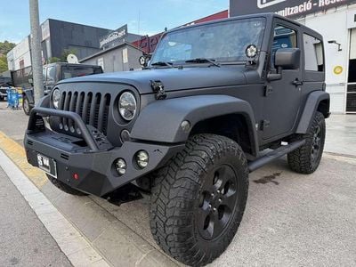 Negro Usado 2017 Jeep Wrangler Sahara SUV | 43.000 € (Caro)
