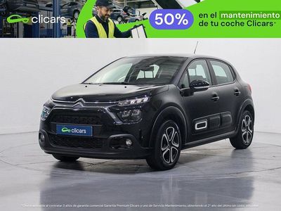 Usado Citroën C3 PureTech 83 CV (61 kW) 2024 Negro Berlina