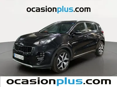 Usado Kia Sportage GT-Line 177 CV (130 kW) 2017 Negro SUV