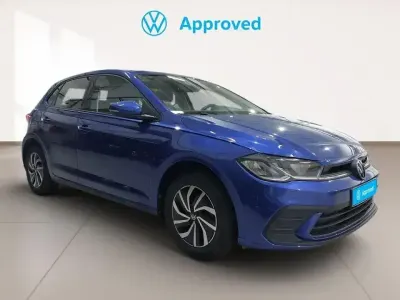Usado VW Polo Life 95 CV (69 kW) 2022 Azul Utilitario