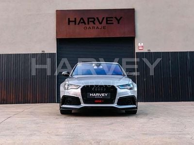 Usado Audi RS6 Performance 605 CV (444 kW) 2017 Azul Familiar