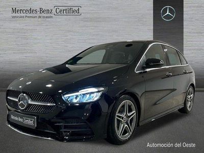 Usado Mercedes B180 AMG line 116 CV (85 kW) 2023 Negro noche Monovolumen