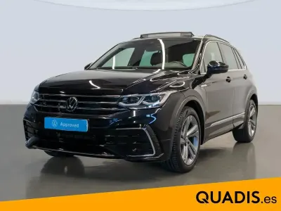Usado VW Tiguan R-line 150 CV (110 kW) 2023 Negro SUV