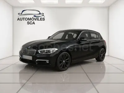 Usado BMW 118 136 CV (100 kW) 2016 Negro Utilitario