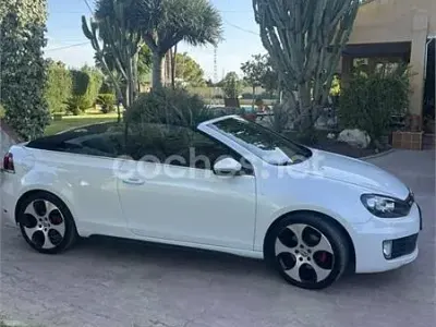 Usado VW Golf Cabriolet GTI 210 CV (154 kW) 2014 Blanco Descapotable