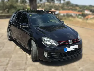 Usado VW Golf VI GTI 211 CV (155 kW) 2011 Negro Utilitario