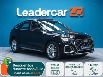 Usado Audi Q5 S-Line 299 CV (219 kW) 2021 Negro SUV