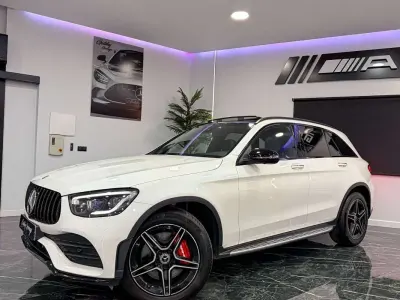 Usado Mercedes GLC220 194 CV (142 kW) 2020 Blanco SUV