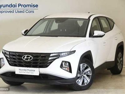 Atlas white Usado 2024 Hyundai Tucson SUV | 24.490 € (Precio justo)