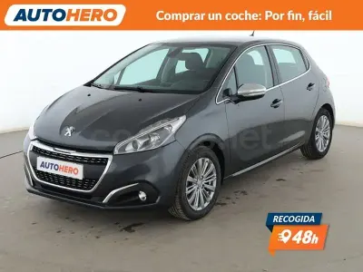 Usado Peugeot 208 Allure 110 CV (80 kW) 2016 Gris Utilitario