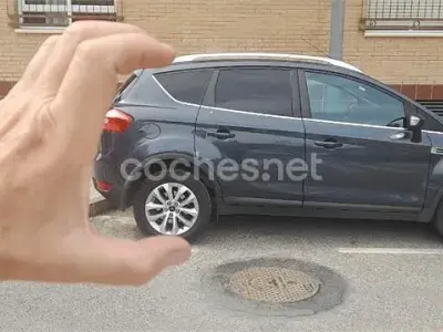 Usado Ford Kuga Trend 136 CV (100 kW) 2009 Negro SUV