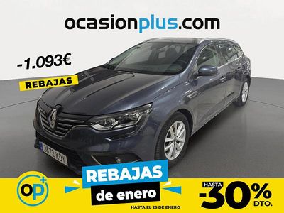 Gris Usado 2017 Renault Mégane GrandTour Zen Familiar | 13.280 € (Precio justo)