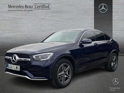 Usado Mercedes GLC300 245 CV (180 kW) 2022 Azul Coupe