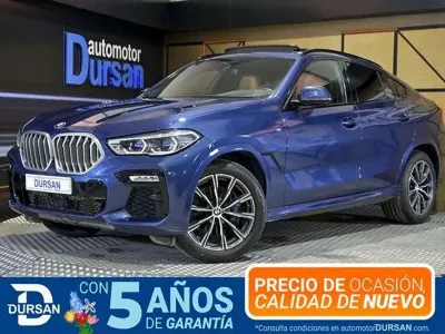 Brugt BMW X6 Comfort Edition 290 HK (213 kW) 2021 Blå SUV