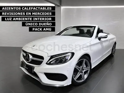 Usado Mercedes 200 184 CV (135 kW) 2017 Blanco Descapotable