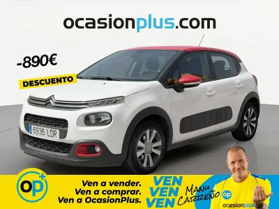 Usado Citroën C3 Feel 82 CV (60 kW) 2019 Blanco Utilitario