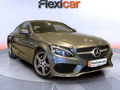 Usado Mercedes C220 171 CV (125 kW) 2016 Gris Coupe