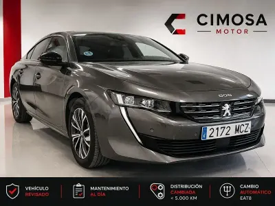 Usado Peugeot 508 Allure 130 CV (95 kW) 2022 Gris / plata Berlina